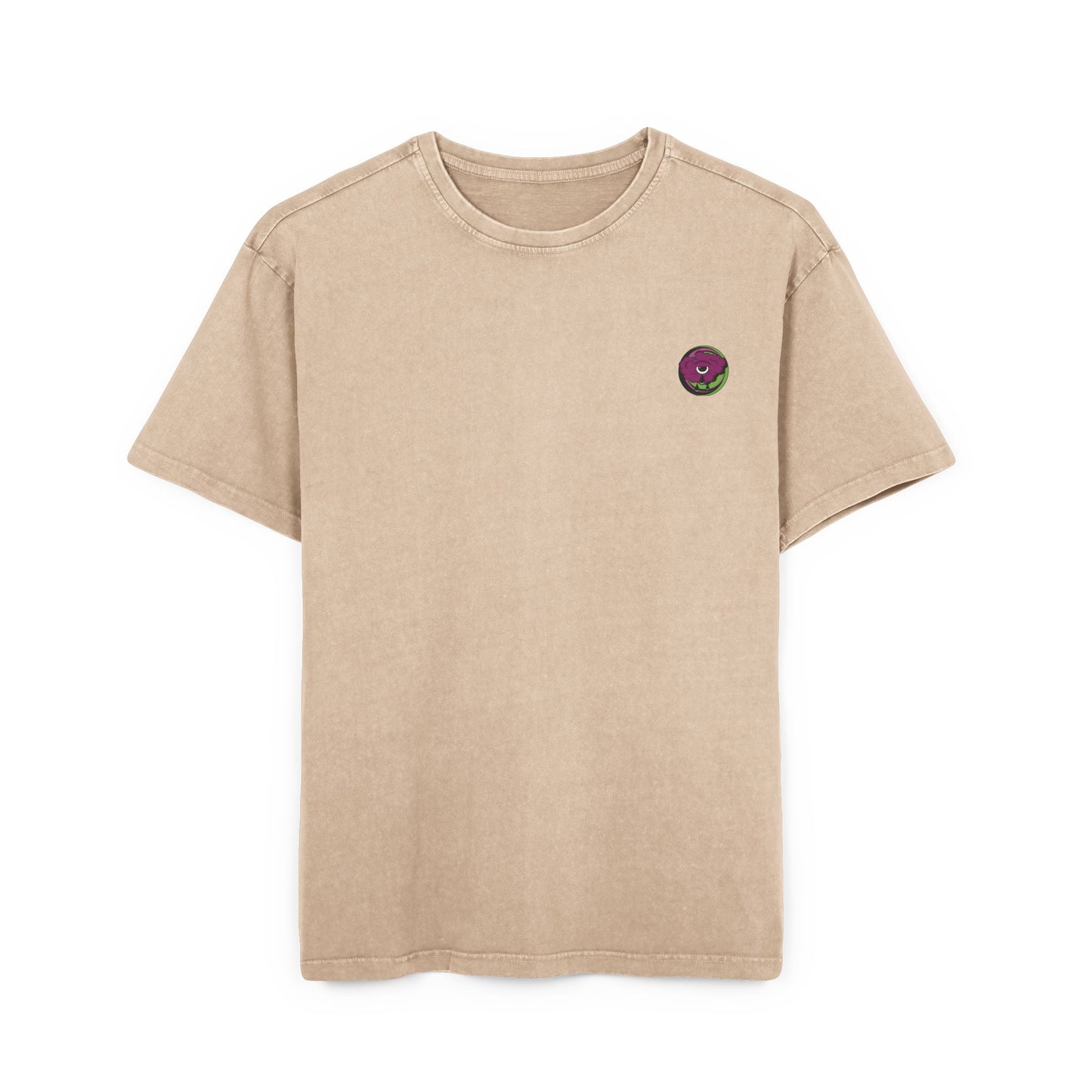 Relaxed oversized T-shirt showcasing an original surreal artwork, designed to stand out with bold graphics and contemporary streetwear style.