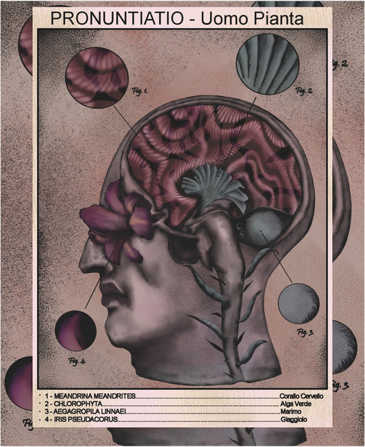 Alternative surreal psychedelic art poster with vibrant colors, abstract visuals, and unique mind-bending design