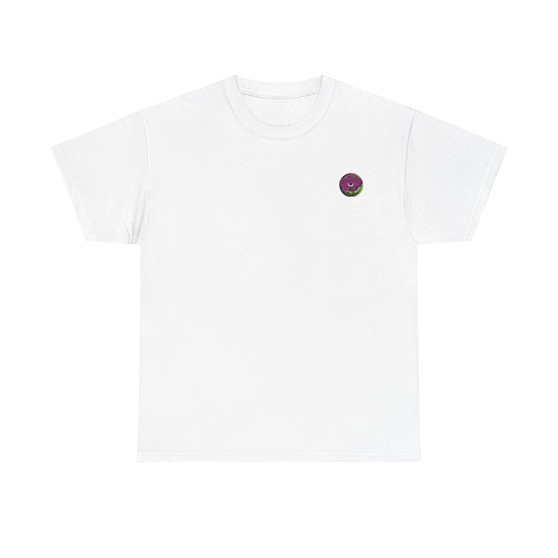 Unisex regular fit T-shirt featuring a surreal psychedelic graphic print and artistic retro-inspired design